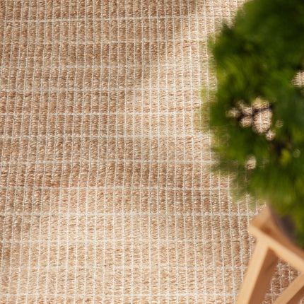Villeroy & Boch 1829 juten vloerkleed Birka Naturel Goud - Vloerkledenloods