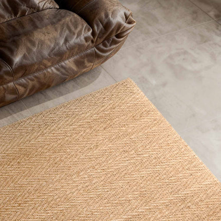 Villeroy & Boch 1851 juten vloerkleed Mirabelle Naturel Goud - Vloerkledenloods