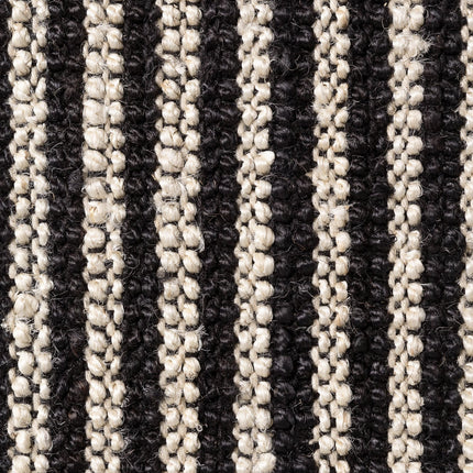 Elle Decoration Harvest juten vloerkleed Ebony Naturel Ivoor Zwart - Vloerkledenloods