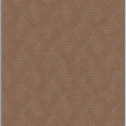 Ensuite By Brinker vloerkleed Graphix 826 923 Grey - Cognac - Vloerkledenloods