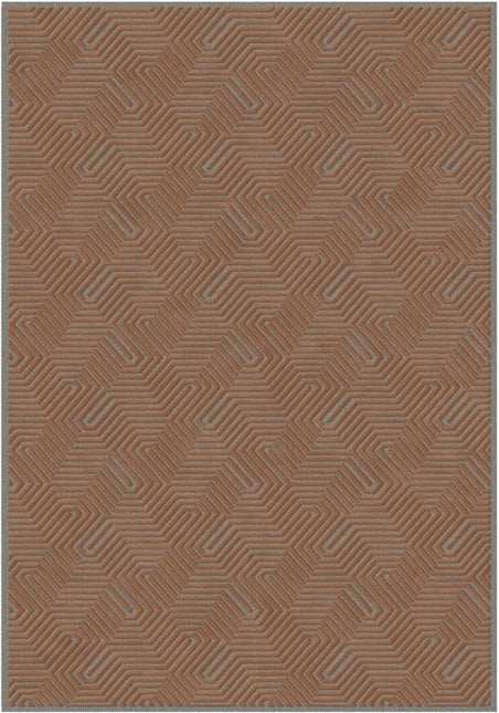 Ensuite By Brinker vloerkleed Graphix 826 923 Grey - Cognac - Vloerkledenloods