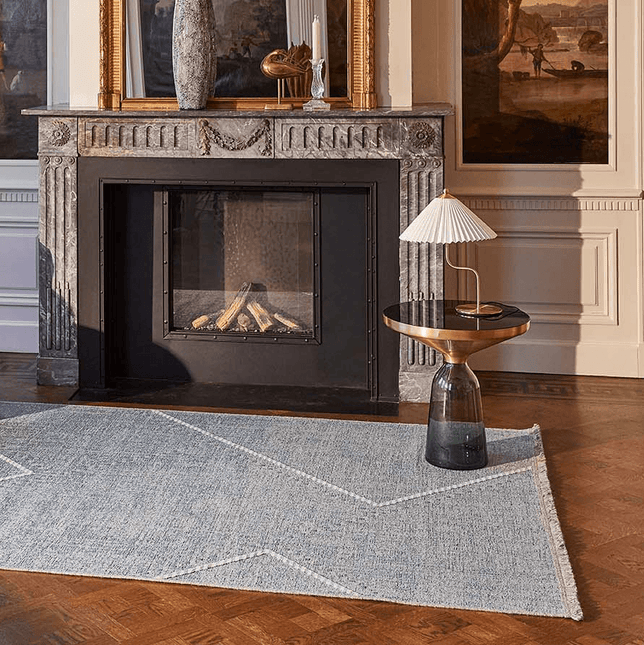 Ensuite by Brinker vloerkleed Linea Blue - Vloerkledenloods