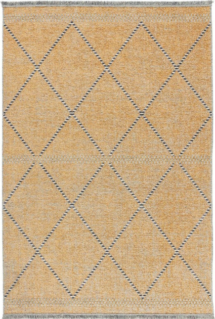 Ensuite by Brinker vloerkleed Linea Ocher - Vloerkledenloods