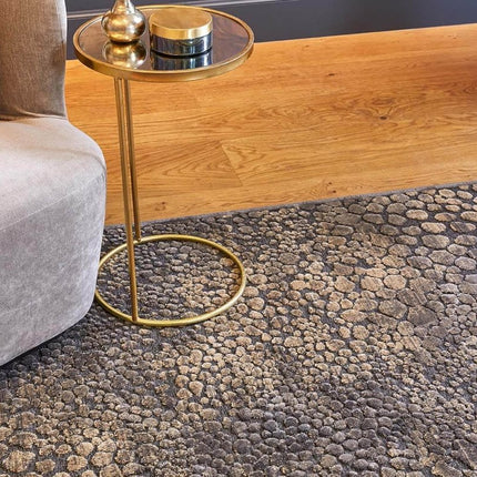 Ensuite by Brinker vloerkleed Onyx Brown Black 880 - Vloerkledenloods