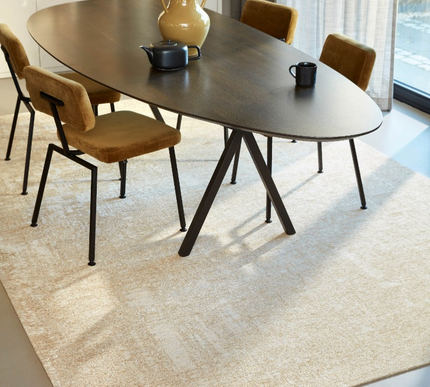 Ensuite By Brinker Vloerkleed Grunge sand 230