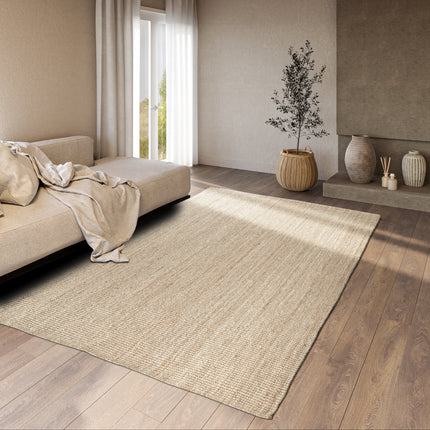Villeroy & Boch 1791 juten vloerkleed Rosalie Naturel Wit - Vloerkledenloods