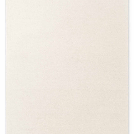 Elle Decoration Puristic fijne bouclé wollen vloerkleed Knots Naturel Wit - Vloerkledenloods
