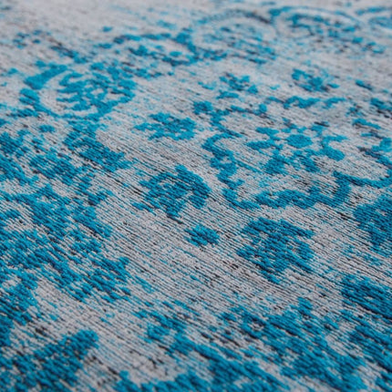 Fading World Medallion Collection Grey turquoise 8255 - Louis de Poortere - Vloerkledenloods