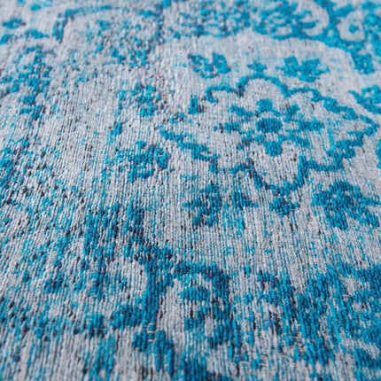 Fading World Medallion Collection Grey turquoise 8255 - Louis de Poortere - Vloerkledenloods