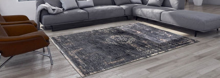 Fading World Medallion Collection Mineral black 8263 - Louis de Poortere - Vloerkledenloods