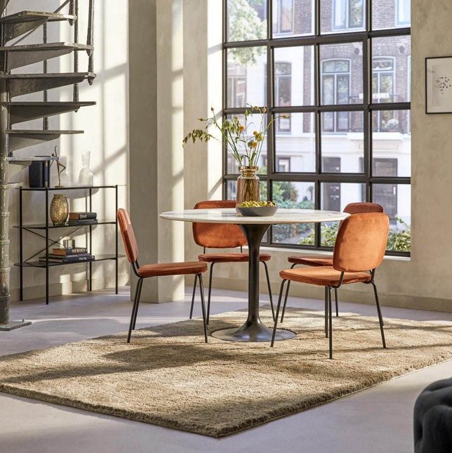 Feelgood by Brinker hoogpolig vloerkleed Viterbo ST grey 803 - Vloerkledenloods