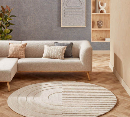 Feelgood by Brinker rond vloerkleed Monza Girare 815 - Vloerkledenloods