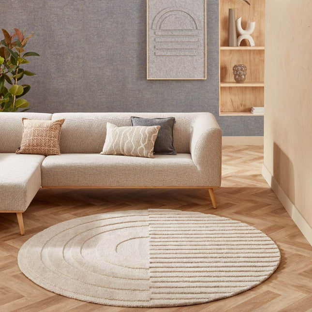 Feelgood by Brinker rond vloerkleed Monza Girare 815 - Vloerkledenloods