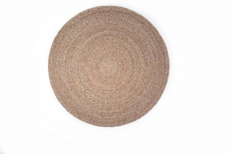Feelgood by Brinker rond wollen vloerkleed Bellano beige 142 - Vloerkledenloods