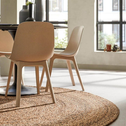 Feelgood by Brinker rond wollen vloerkleed Bellano bruin 623 - Vloerkledenloods