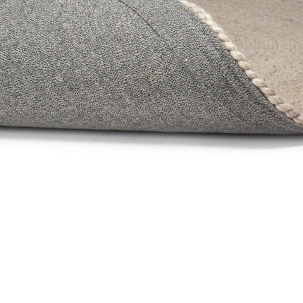 Feelgood by Brinker rond wollen vloerkleed Bellano wit 815 - Vloerkledenloods