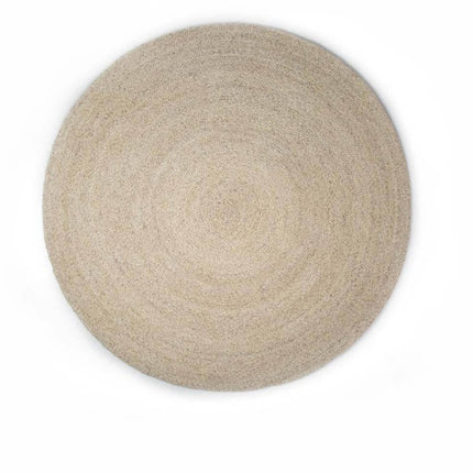 Feelgood by Brinker rond wollen vloerkleed Bellano wit 815 - Vloerkledenloods