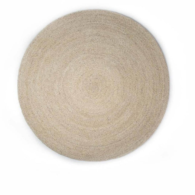 Feelgood by Brinker rond wollen vloerkleed Bellano wit 815 - Vloerkledenloods