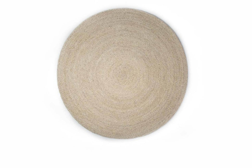 Feelgood by Brinker rond wollen vloerkleed Bellano wit 815 - Vloerkledenloods