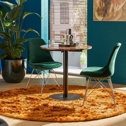 Feelgood by Brinker vloerkleed Arezzo ST 048 gold - Vloerkledenloods