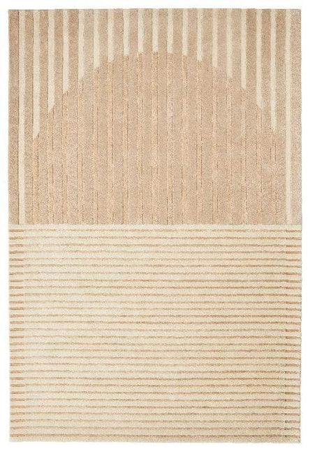 Feelgood By Brinker vloerkleed Fano beige white - Vloerkledenloods