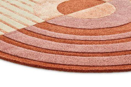 Feelgood by Brinker vloerkleed Fano Girare lychee - Vloerkledenloods