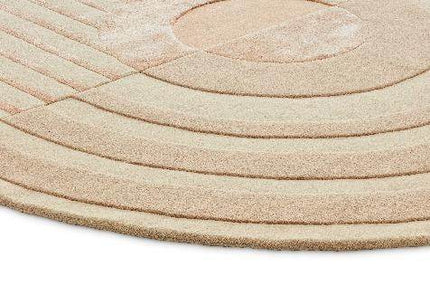 Feelgood by Brinker vloerkleed Fano Girare white beige - Vloerkledenloods