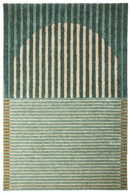 Feelgood by Brinker vloerkleed Fano green - Vloerkledenloods