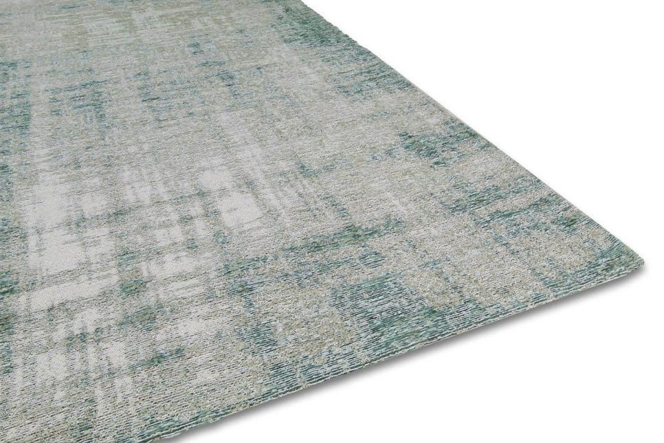Feelgood by Brinker vloerkleed Grunge aqua - Vloerkledenloods