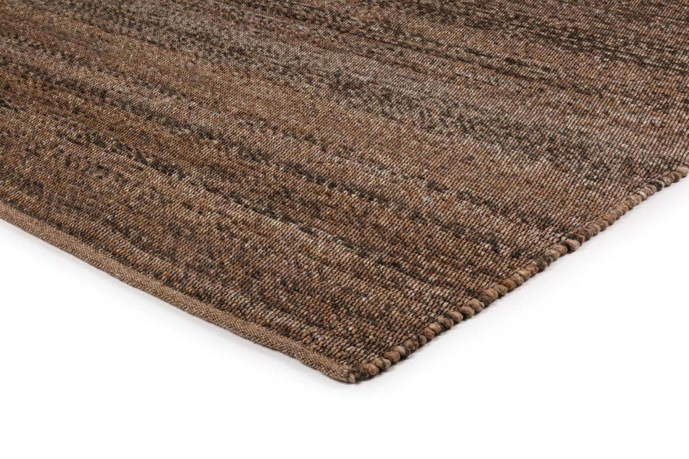 Feelgood by Brinker wollen vloerkleed Bressano bruin 623 - Vloerkledenloods