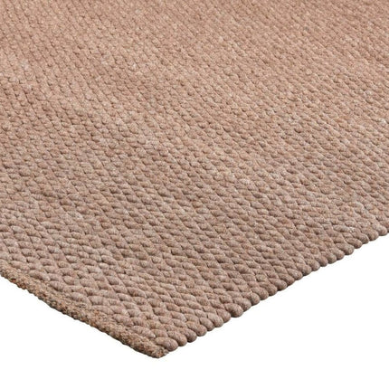 Feelgood by Brinker wollen vloerkleed Donna chocolat brown 650 - Vloerkledenloods