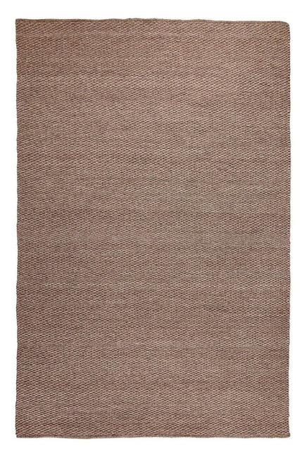 Feelgood by Brinker wollen vloerkleed Donna chocolat brown 650 - Vloerkledenloods