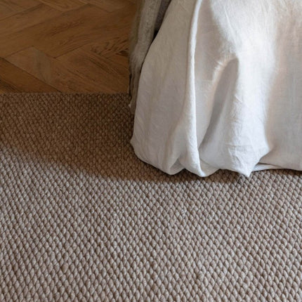 Feelgood by Brinker wollen vloerkleed Donna chocolat brown 650 - Vloerkledenloods