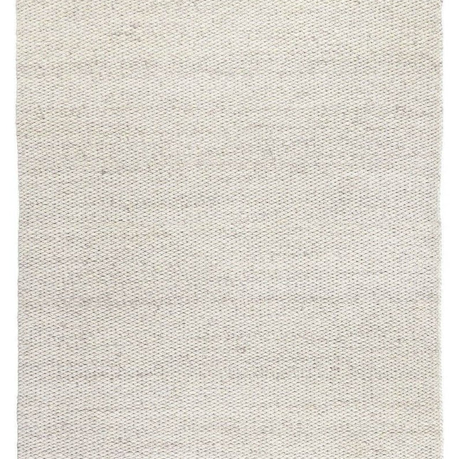 Feelgood by Brinker wollen vloerkleed Donna cloud white 815 - Vloerkledenloods