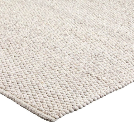 Feelgood by Brinker wollen vloerkleed Donna cloud white 815 - Vloerkledenloods