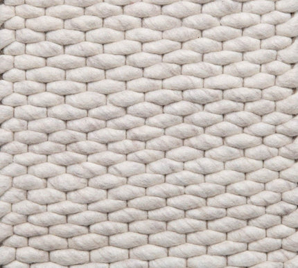 Feelgood by Brinker wollen vloerkleed Genua cloud white 815 - Vloerkledenloods