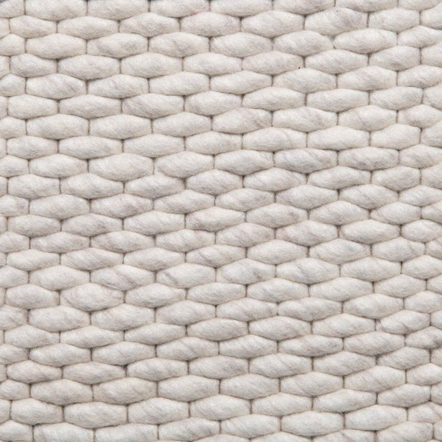 Feelgood by Brinker wollen vloerkleed Genua cloud white 815 - Vloerkledenloods