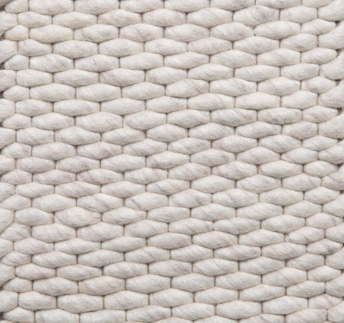 Feelgood by Brinker wollen vloerkleed Genua cloud white 815 - Vloerkledenloods