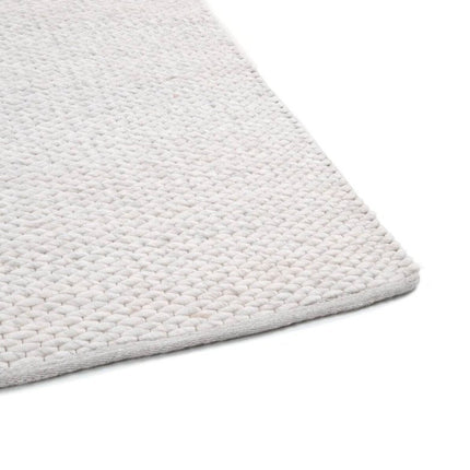 Feelgood by Brinker wollen vloerkleed Genua cloud white 815 - Vloerkledenloods