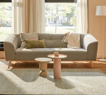 Feelgood by Brinker wollen vloerkleed Genua mint groen 428 - Vloerkledenloods