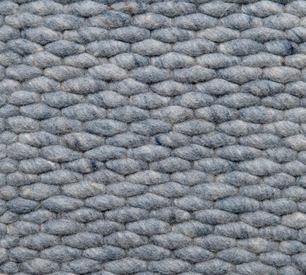Feelgood by Brinker wollen vloerkleed Genua sky blue 227 - Vloerkledenloods