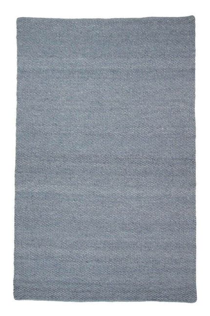 Feelgood by Brinker wollen vloerkleed Genua sky blue 227 - Vloerkledenloods