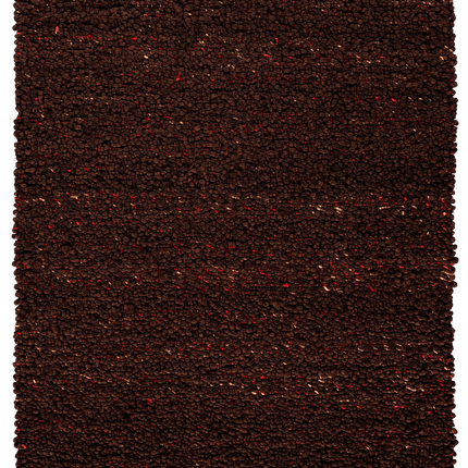 Feelgood by Brinker wollen vloerkleed Modena bruin/antraciet 522 - Vloerkledenloods