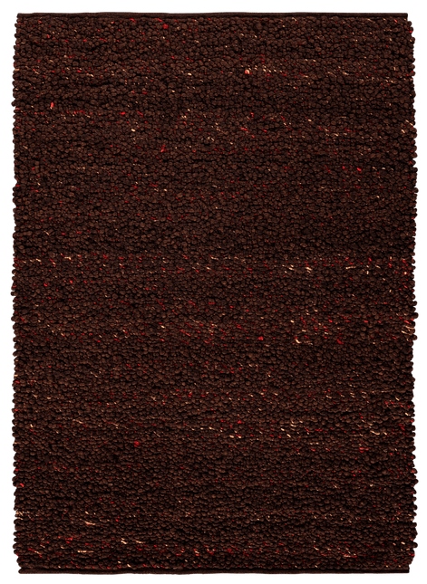 Feelgood by Brinker wollen vloerkleed Modena bruin/antraciet 522 - Vloerkledenloods