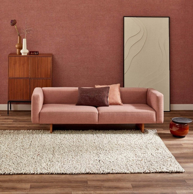 Feelgood by Brinker wollen vloerkleed Modena wit 115 - Vloerkledenloods