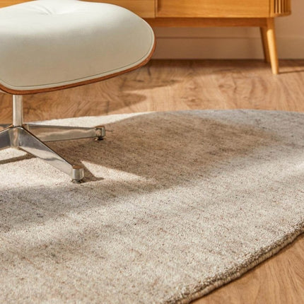 Feelgood by Brinker wollen vloerkleed New Berbero beige 101 - Vloerkledenloods