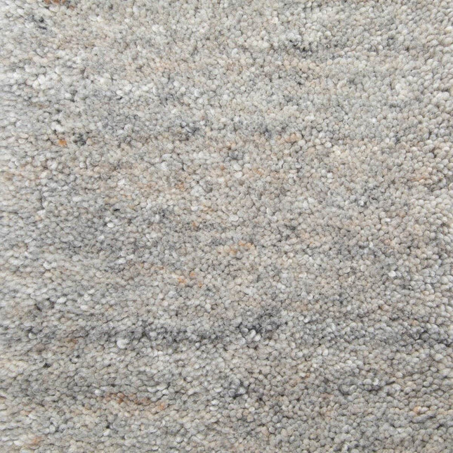 Feelgood by Brinker wollen vloerkleed New Berbero grijs 834 - Vloerkledenloods