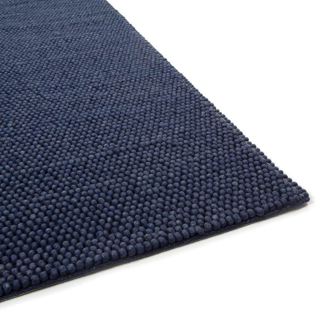 Feelgood by Brinker wollen vloerkleed New Loop blauw 290 - Vloerkledenloods