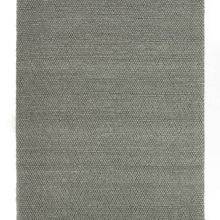 Feelgood by Brinker wollen vloerkleed New Loop groen 456 - Vloerkledenloods
