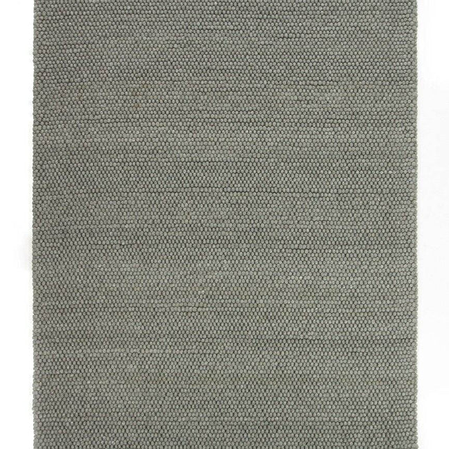 Feelgood by Brinker wollen vloerkleed New Loop groen 456 - Vloerkledenloods